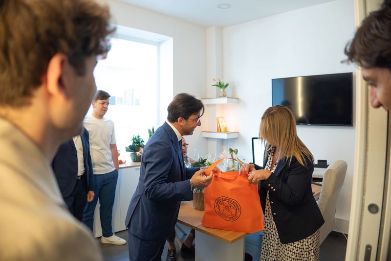 Inaugurazione dell'ufficio